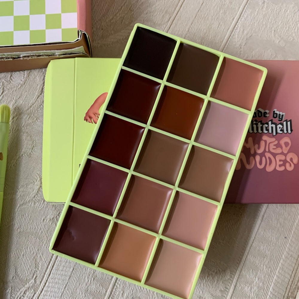 Made by Mitchell Cupid Case Muted Nudes Lipstick Palette BNIB - Picture 2 of 14